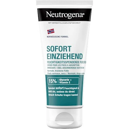 Neutrogena Foot Cream 15% Glicerina, 100 ml