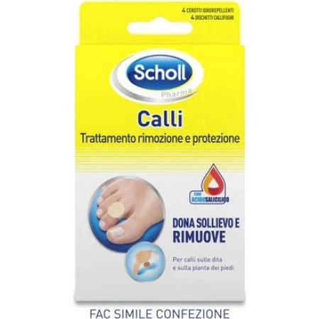 Scholl Cerotto Callifugo 4+4 Idrorepellenti