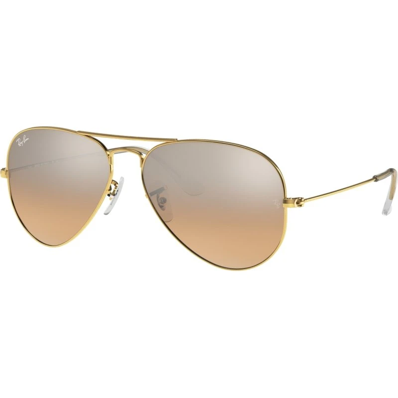 Ray-Ban RB3025 Aviator 001/3E Occhiali da Sole Oro Rosa