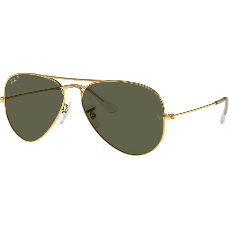 Ray-Ban RB3025 Aviator 001/58 Occhiali da Sole Pilot Oro e Lenti G15