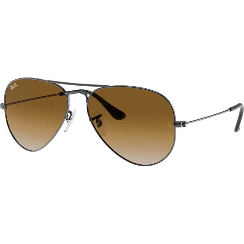 Ray-Ban RB3025 Aviator 004/51 Occhiali da Sole Metallo Grigio