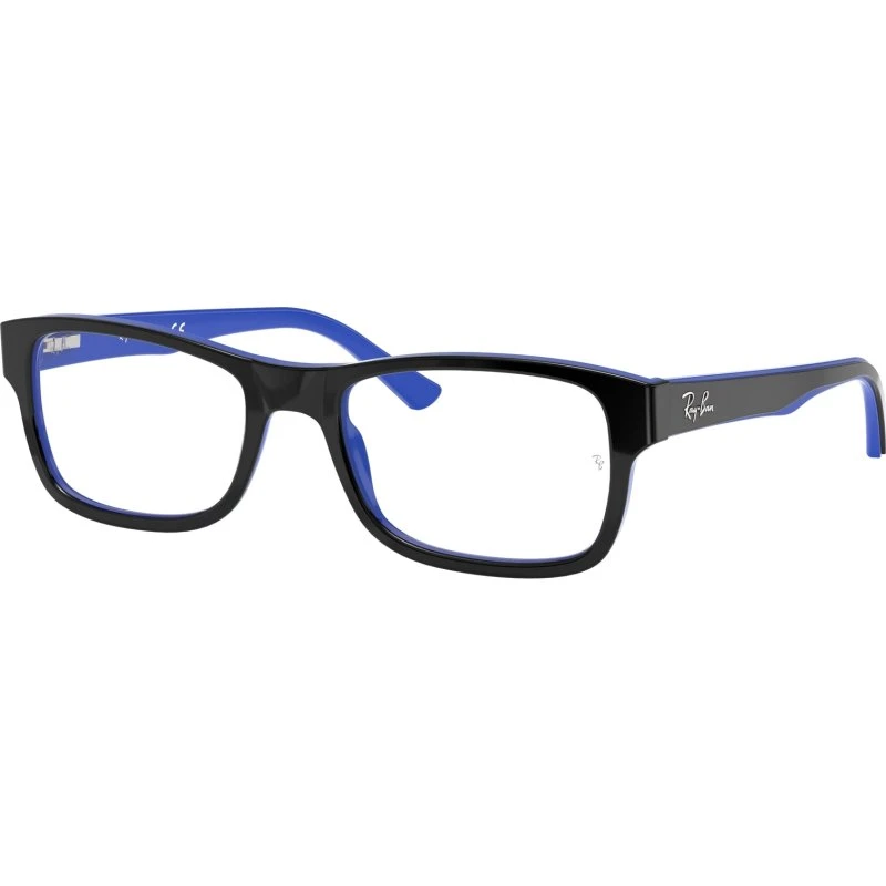 Ray-Ban RX5268 5179 Montatura Occhiali Vista Acetato Nero Trasparente