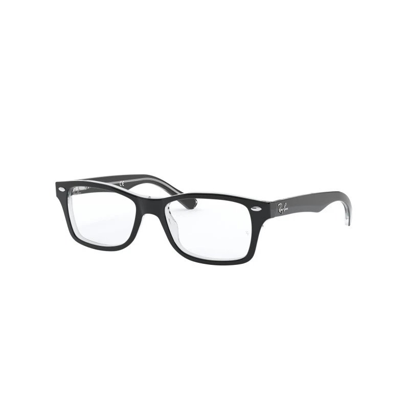 Ray-Ban RY1531 3529 Occhiali da Vista Bambino Neri Squadrati