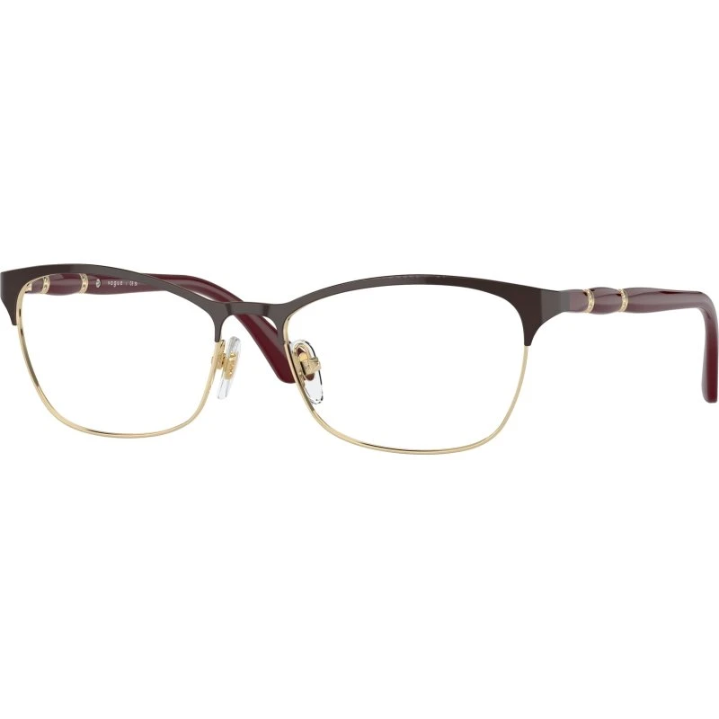 Vogue Eyewear VO3987B 986 - Montatura Cat Eye in Metallo Rosso