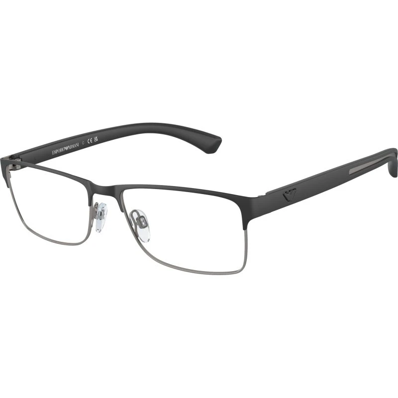 Emporio Armani EA1052 3094 Occhiali da Vista Uomo in Metallo Squadrati
