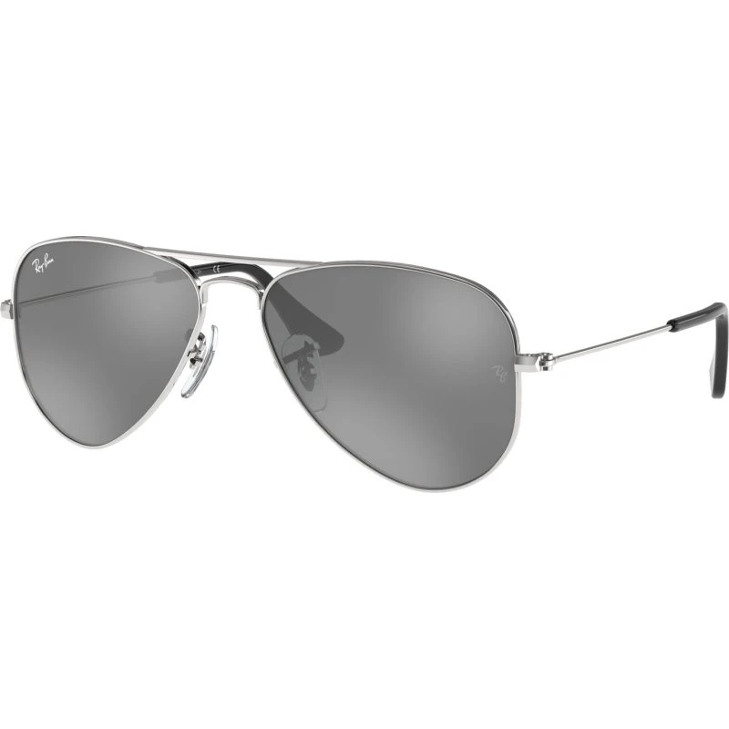 Ray-Ban Junior Aviator RJ9506S Argento e Grigio
