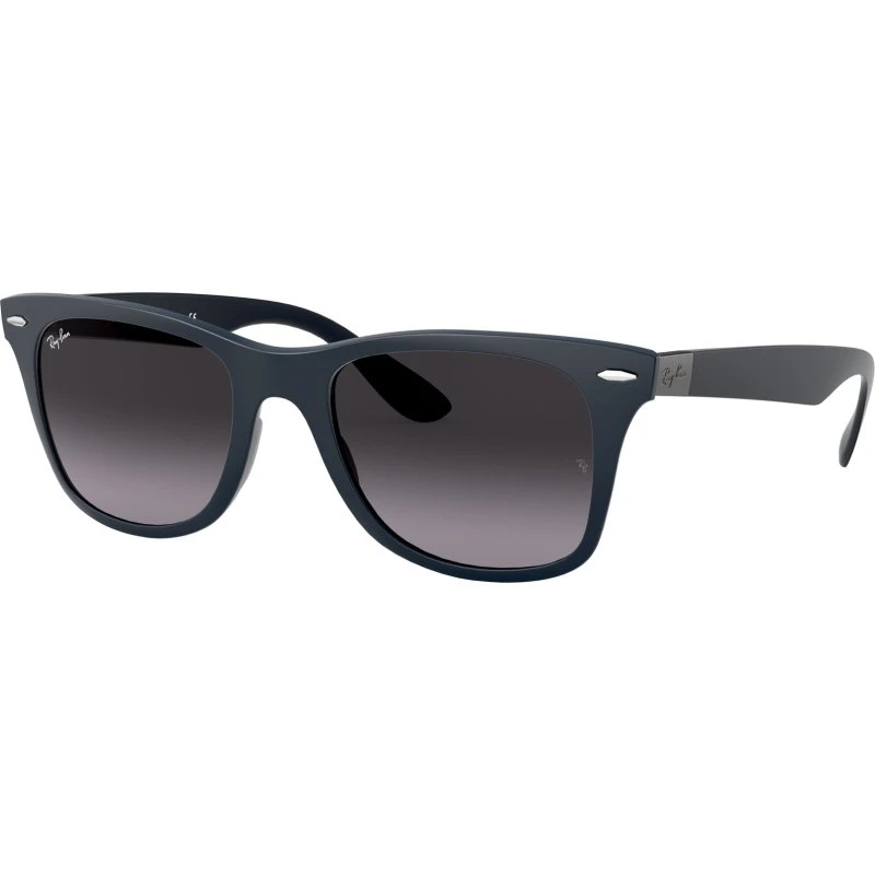 Ray-Ban RB4195 Wayfarer Liteforce 63318G Occhiali da Sole Blu Grigio