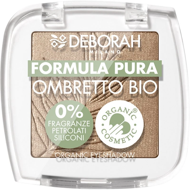 Deborah Formula Pura Bio Ombretto Mono 08 Chestnut Brown