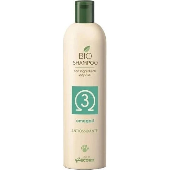 Record Bio Shampoo Omega 3 per cani e gatti, 250 ml