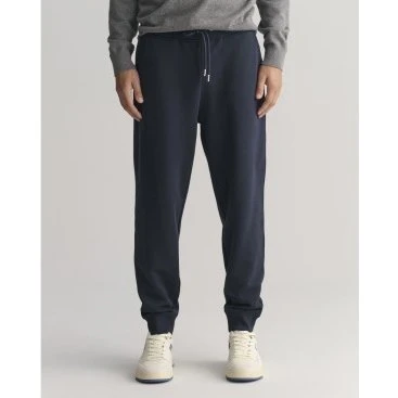 Gant Pantaloni Sportivi Navy Shield Blu Navy M