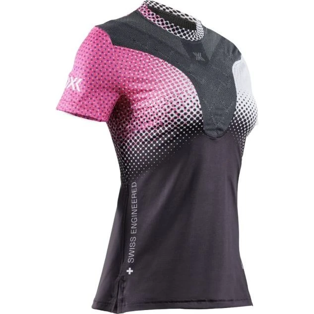 X-Bionic CoreFusion Run T-shirt Donna - Nero/Fucsia - S