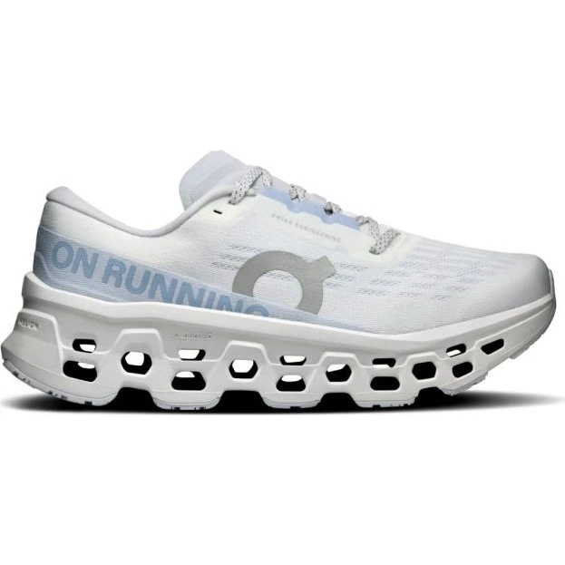 On Cloudmonster 3 Scarpe da Corsa Donna - Bianco Azzurro - 41