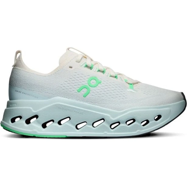 On Cloudsurfer Max beige verde donna - 38.5