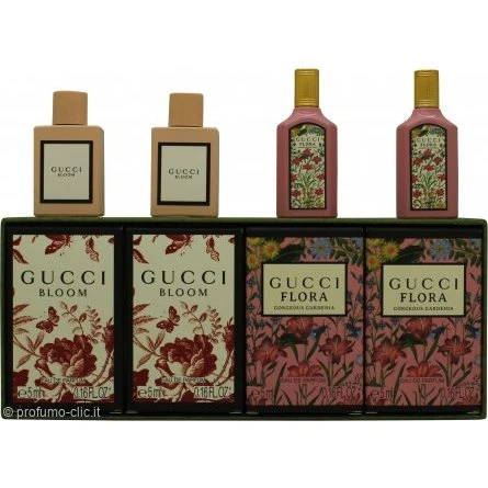 Gucci Flora Miniatures Giftset 4x5ml