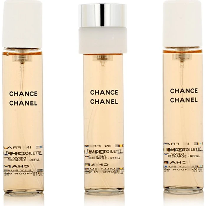 CHANEL Chance Eau de Toilette Twist and Spray 3x20 ml