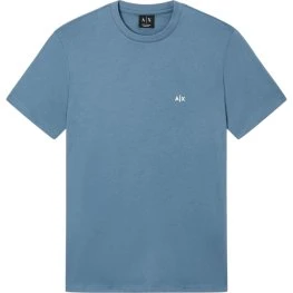 Armani Exchange T-shirt Logo AX Blu - L