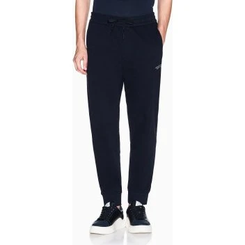 Armani Exchange Pantaloni Jogger Logo Tonal Blu Navy - L