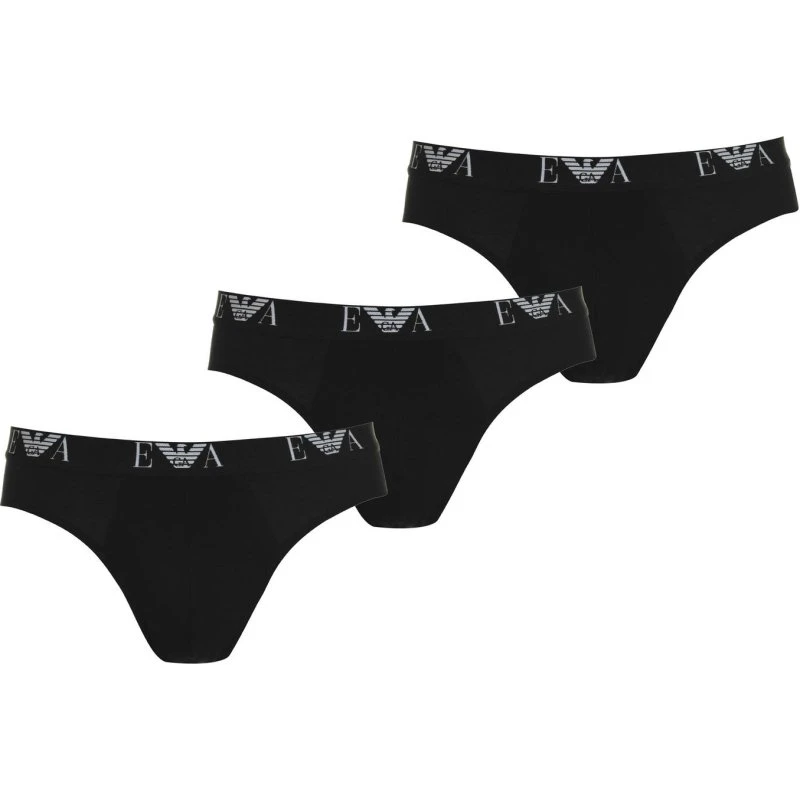 Emporio Armani 3 Pack Mutande Uomo Cotone