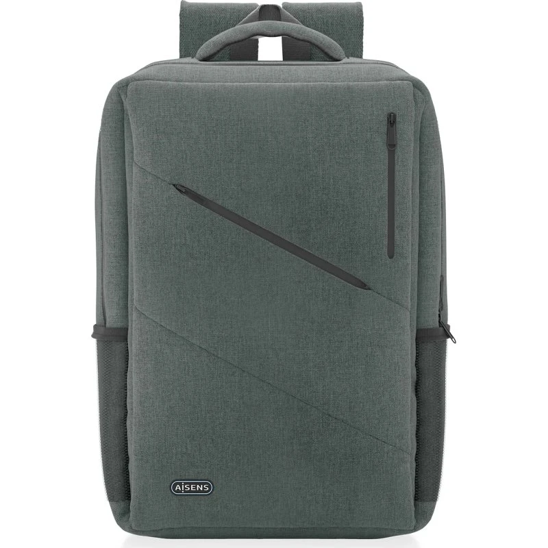 AISENS ASBG-BP085-GR Zaino Laptop 15.6" Grigio