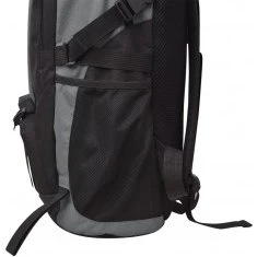 vidaXL Zaino da Trekking 40L Nero Grigio