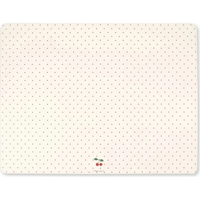 Konges Sløjd Tappeto Navy Dots | Ecru 100x75 cm