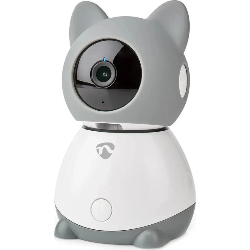 NEDIS WIFICI30CGY Telecamera IP 1080p Wi-Fi Grigio-Bianco