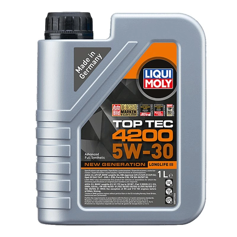 Liqui Moly Top Tec 4200 5W-30 New Generation 1 litro