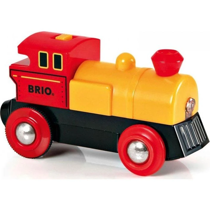 BRIO Trenino 33594 a Batteria Giallo-Rosso