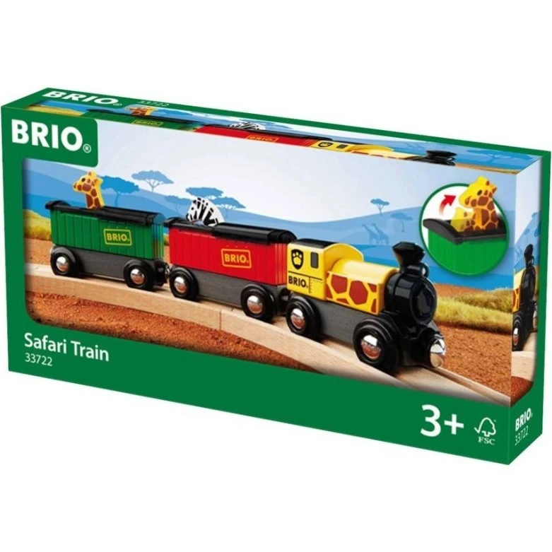 Brio Treno Safari in Legno