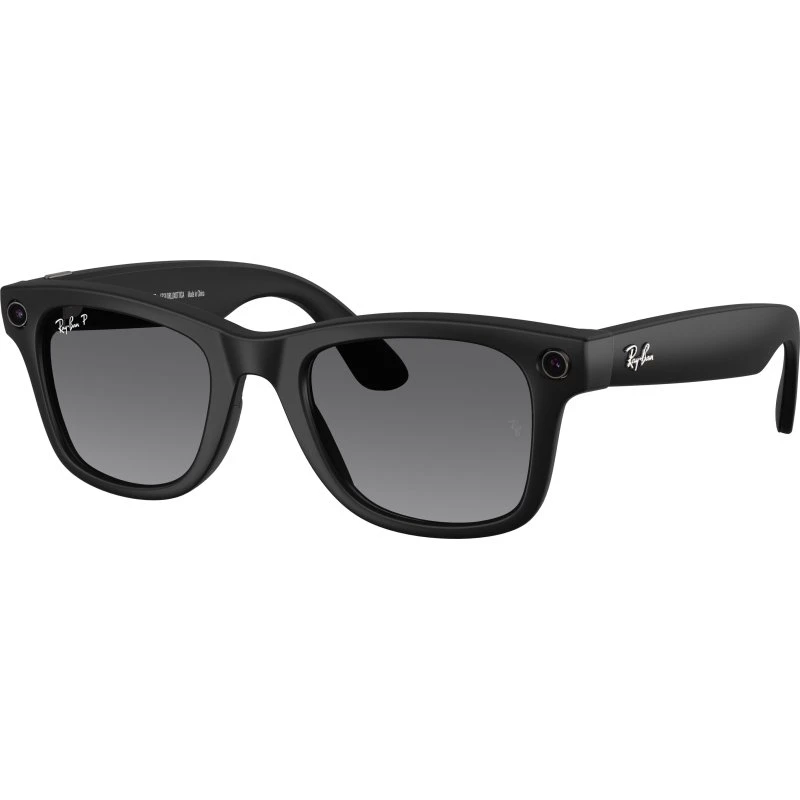 Ray-Ban Meta Wayfarer Gen2 Nero Opaco Lenti Gradient Grafite