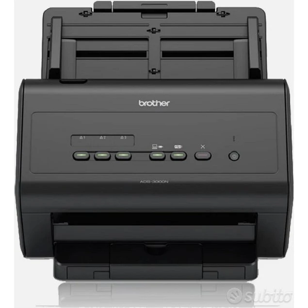 Brother ADS-3000N Scanner ADF 50 pagine/min, Nero
