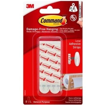 3M Command Strisce Adesive Ricariche 17023P