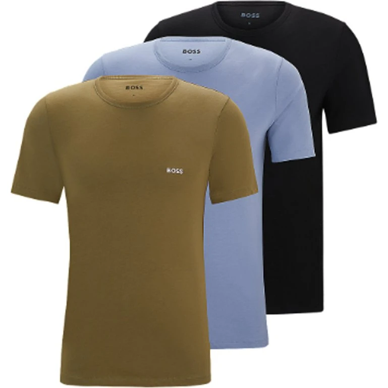 Hugo Boss Confezione da 3 T-shirt in Cotone XL