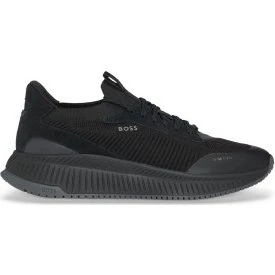 BOSS Sneakers TTNM EVO Nero con Tomaia in Maglia